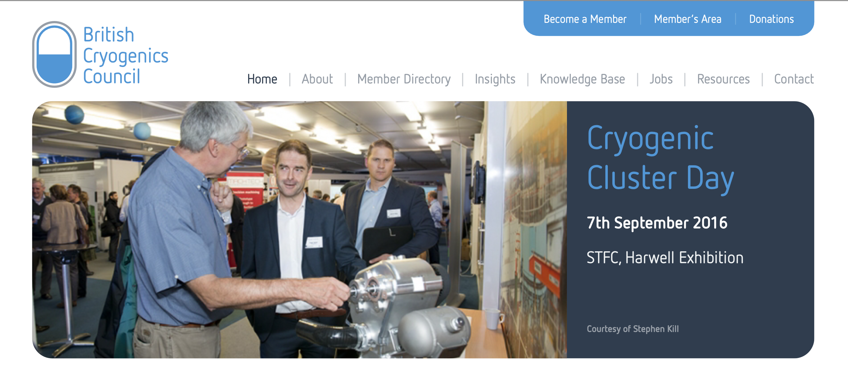 Bcryo landing page website